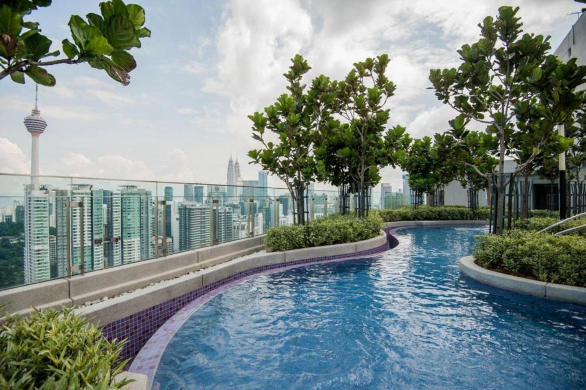 Ferienwohnung The Robertson Kl Bukit Bintang Kuala Lumpur Exterior foto